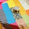 Brocade Patchwork Centre Table Cover