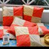 Handmade Patchwork Banarasi Shimmer Cushion Covers