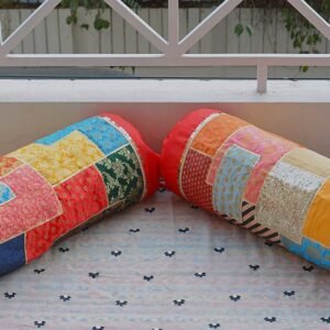 Round Pillow Covers (Set of 2)