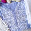 Soothing Pastel Blue Modal Chikankari Outfit