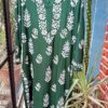 Olive Green Exclusive Chikankari Outfit