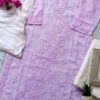 Refreshing Lavender Kota Mukaish Chikankari Outfit