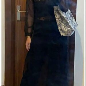 Bold and Classy All Black Chikankari Outfit