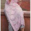 Heavenly Baby Pink Pure Viscose Georgette Chikankari Outfit