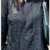 Attractive Royal Black Modal Chikankari Outfit